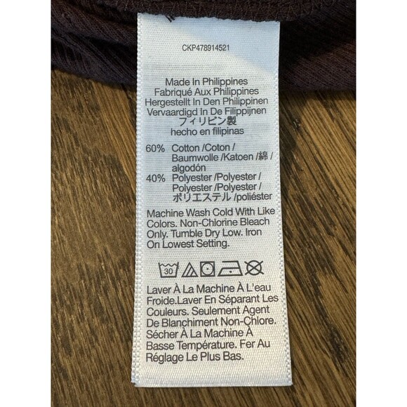 NWT Madewell Aretha Pointelle Pajama Set Women’s Size XL Chocolate Raisin - Picture 15 of 16